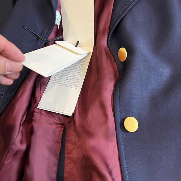 Gucci Blazer Sports Coat Navy 36 - Picture 3 of 6